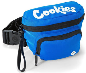 COOKIES SMELL PROOF "ENVIRONMENTAL" NYLON FANNY PACK - ROYAL BLUE