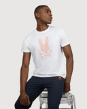 PSYCHO BUNNY TEE - B6U337S1PC - WHITE