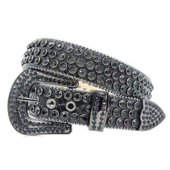 DNA BELT PREMIUM STUDDED RHINESTONES - DNA70