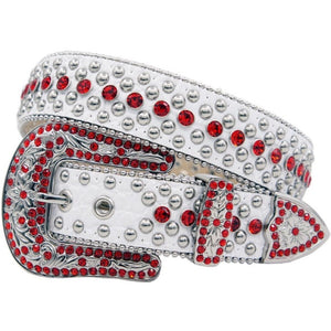 KARMA BELT - STUDS AND RHINESTONES - KMA9018