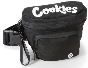 COOKIES SMELL PROOF "ENVIRONMENTAL" NYLON FANNY PACK - BLACK